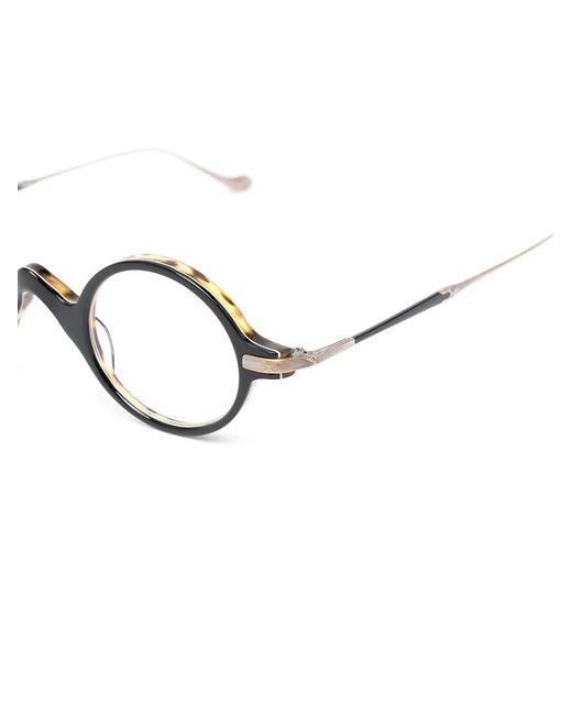 Matsuda Black Round Frame Glasses