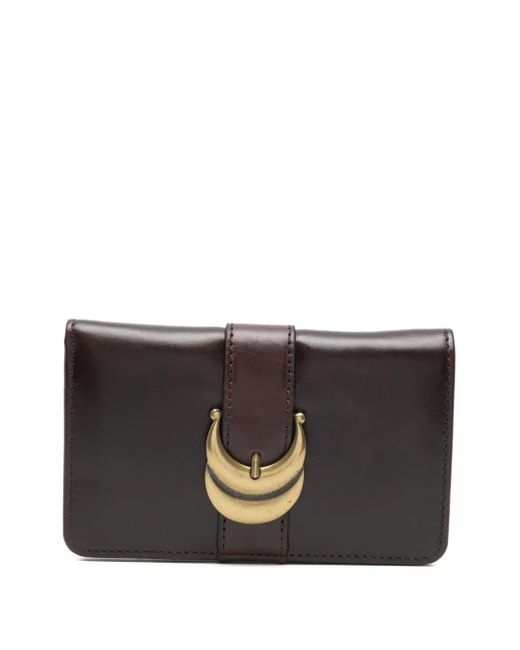 Ba&sh Black Youyou Buckle Wallet