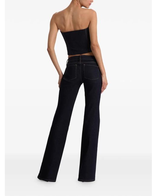 Alice + Olivia Blue Kelcey Strapless Vest