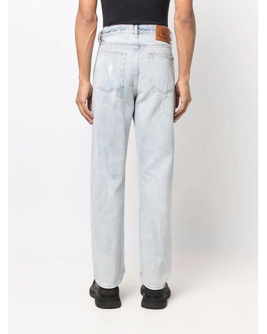 DIESEL Blue 2020 D-Viker Straight-Leg Jeans for men