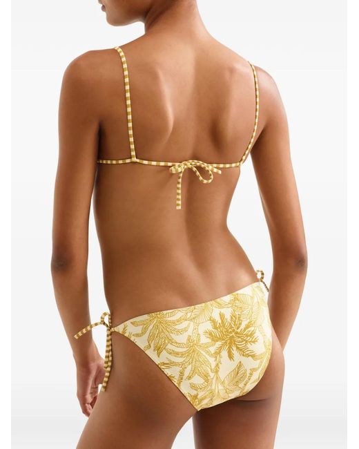 Eres Metallic Printed Bikini Bottom