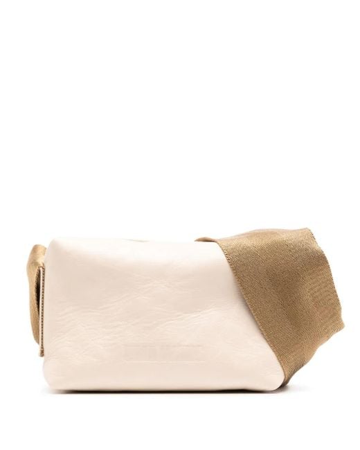 Uma Wang Natural Leather Shoulder Bag