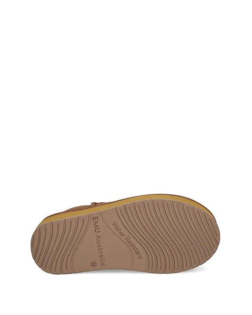 EMU Brown Stinger Platform Suede Boots