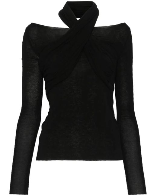 MANURI Black Rita Blouse