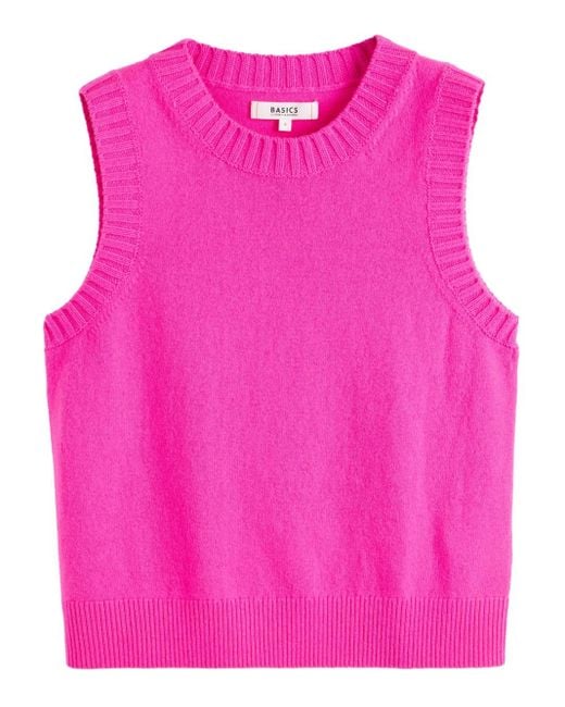 Top sin mangas Chinti & Parker de color Pink