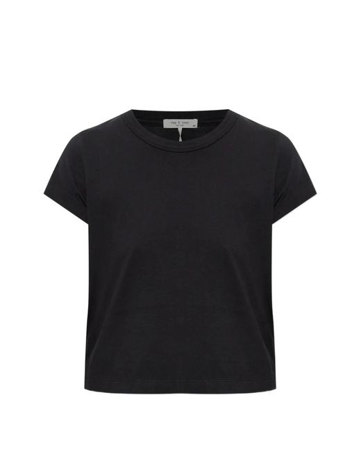 Rag & Bone Black Kelly Perfect Crew-Neck T-Shirt