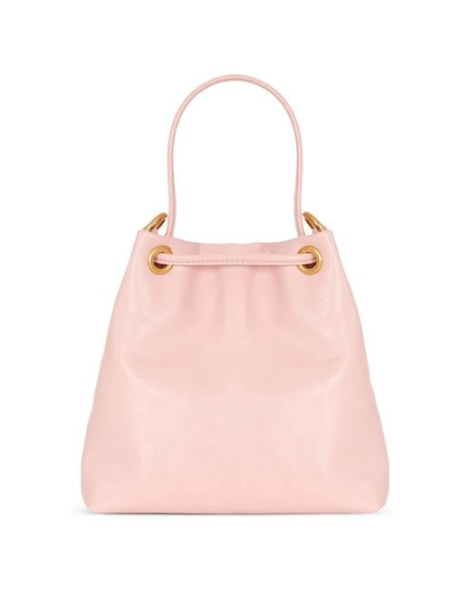 Borsa A Secchiello Pulse di Balmain in Pink