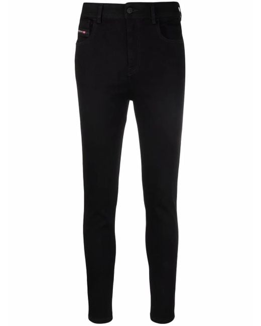 DIESEL Black 1984 Slandy-High 069Ef Skinny Jeans