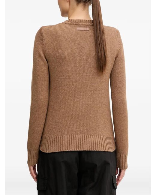 Jersey con diseño bordado EA7 de color Black