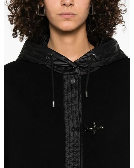 Fay Jas Met Capuchon in het Black