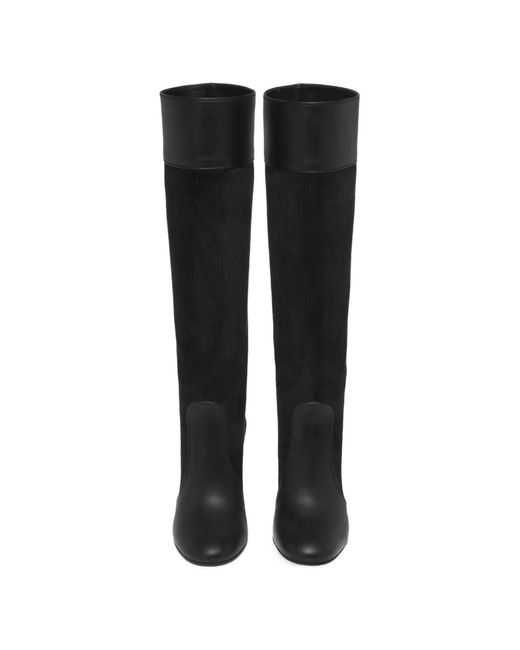 Gianvito Rossi Black Sheffield