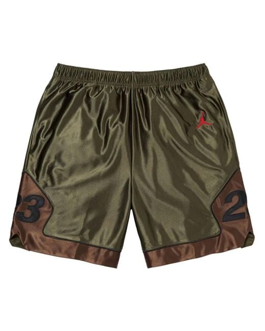 Supreme X Jordan Warm Up Shorts in Green für Herren