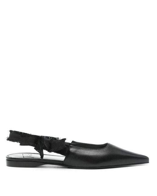 Roberto Festa Black Mey Ballet Flats