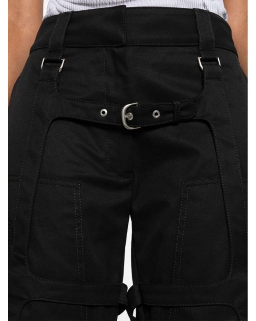 Pantalon en coton CO à coupe droite Off-White c/o Virgil Abloh en coloris Black