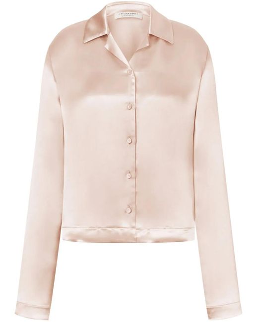 Philosophy Di Lorenzo Serafini Natural Hemd