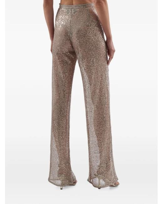 ‎Taller Marmo Gray Marlene Sequin-Embellished Trousers