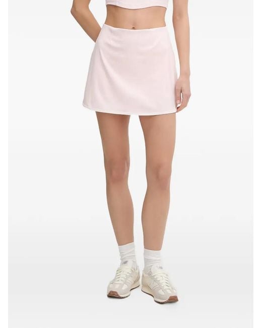 Guess White Logo-Print Short