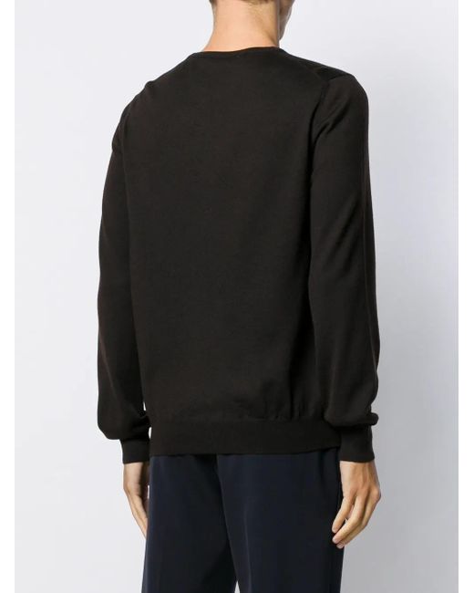 Pull À Col Ras-De-Cou D4.0 pour homme en coloris Black