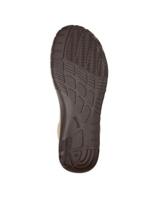 Camper Brown Twins Leather Sneakers
