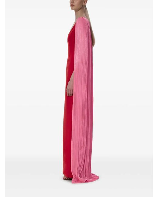 V:PM ATELIER Red Eros Maxi Dress