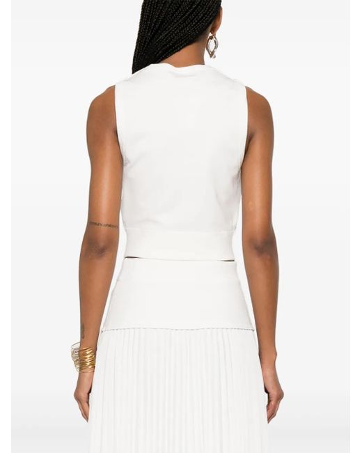 Jonathan Simkhai White Wynonna Top
