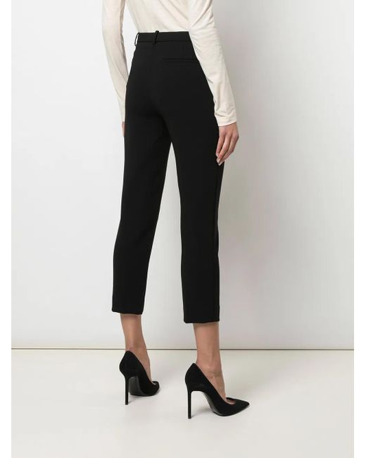 Theory Black Treeca Admiral Crepe Pant