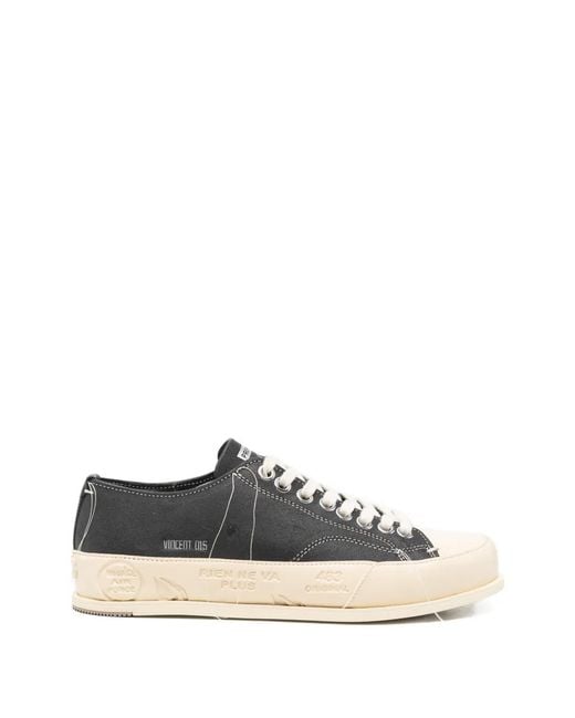 Premiata White Vince015 Shoes for men