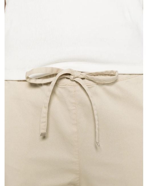 Max Mara White Mmlmara Drawstring Trousers