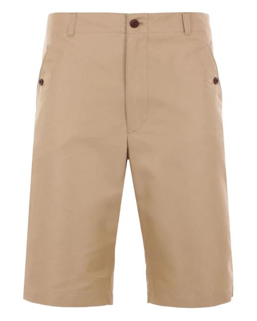Junya Watanabe Natural Bermuda Shorts for men
