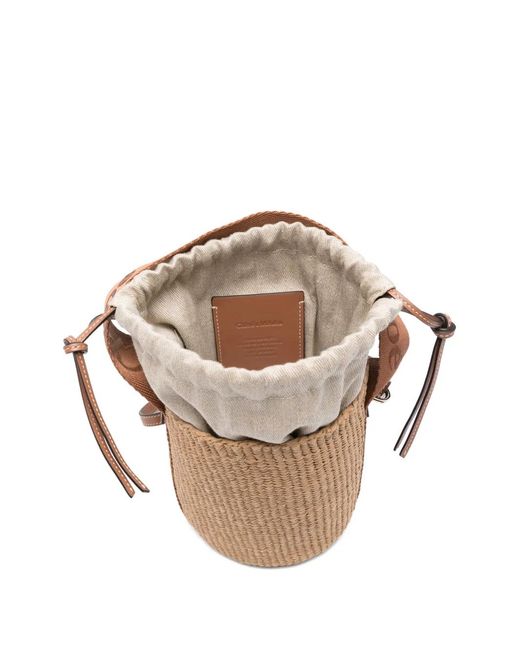 Chloé Metallic Woody Bucket Bag