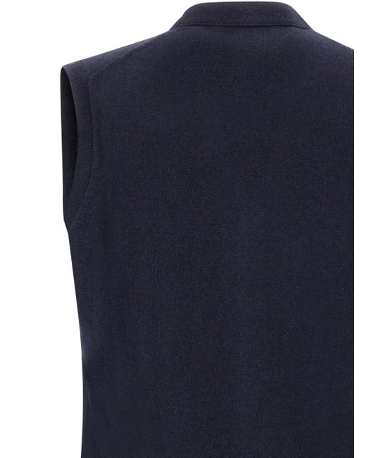 Kangra Pullunder mit V-Ausschnitt in Blue für Herren