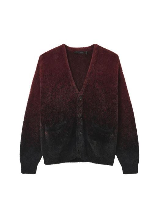 FIVE CM Gestrickter Pullover in Red für Herren