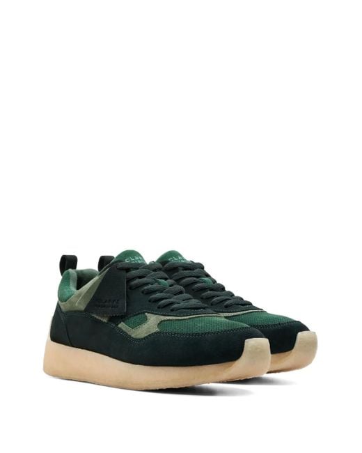 Clarks Green Lockhill "Dark" Sneakers for men