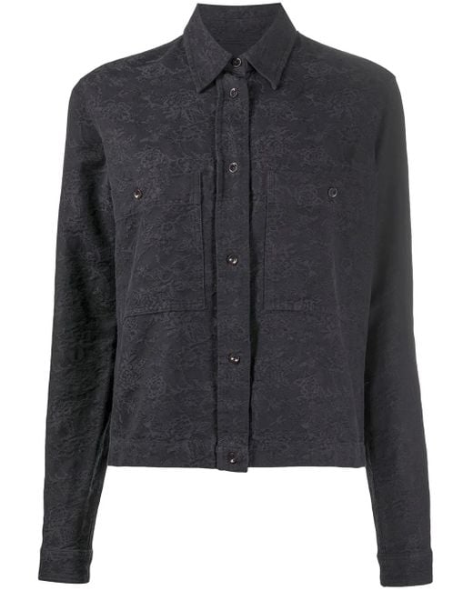 Camicia A Fiori di YMC in Black