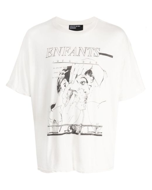 T-shirt November en coton Enfants Riches Deprimes pour homme en coloris White