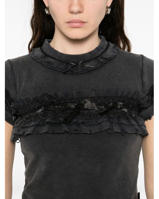 Balenciaga Black Sleeveless Tops