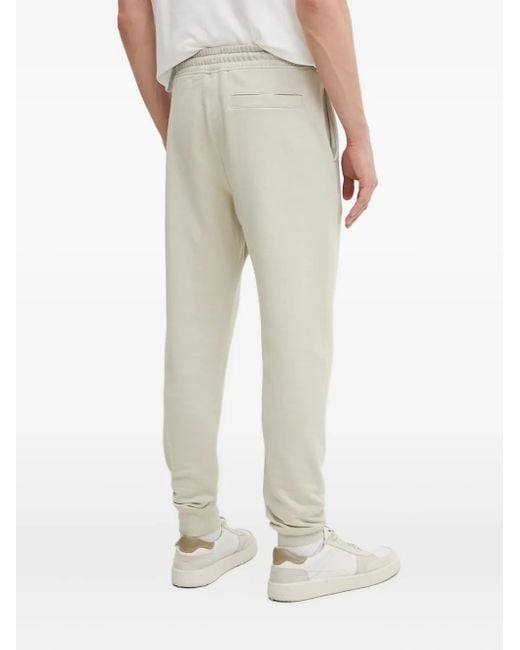 Boss Natural Logo-Detail Drawstring Pants for men