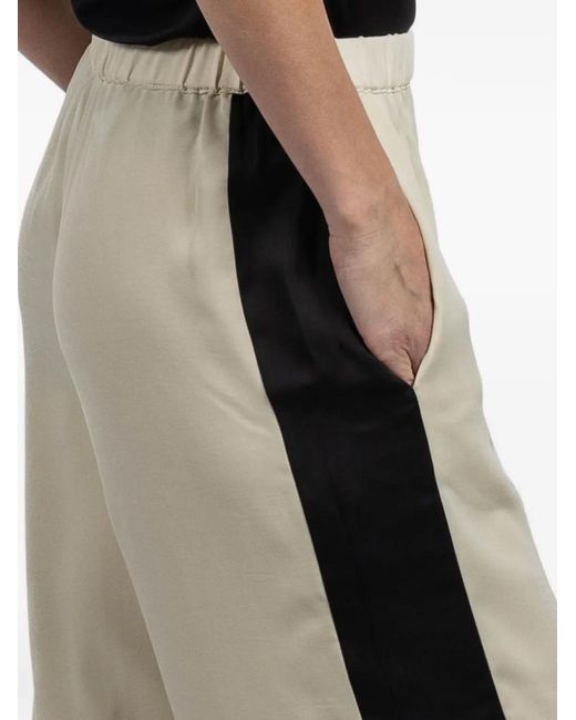 Rag & Bone Natural Olivia Side-Stripe Trousers