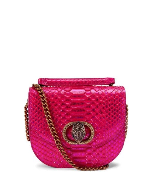 Kurt Geiger Pink Mini Chelsea Umhängetasche
