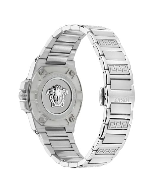 Versace グレカ リアクション 36mm 腕時計 Blue