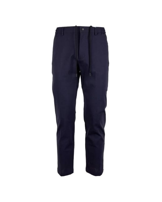 People Of Shibuya Straight-Leg-Hose Mit Kordelzug in Blue für Herren