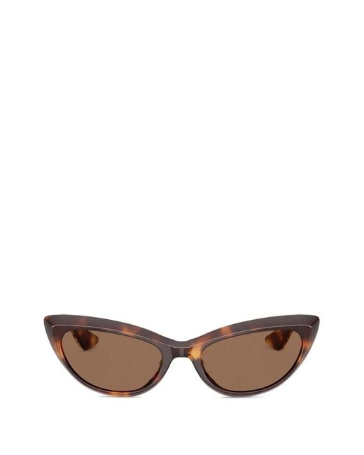 Oliver Peoples Brown 1963C Cat-Eye Sunglasses