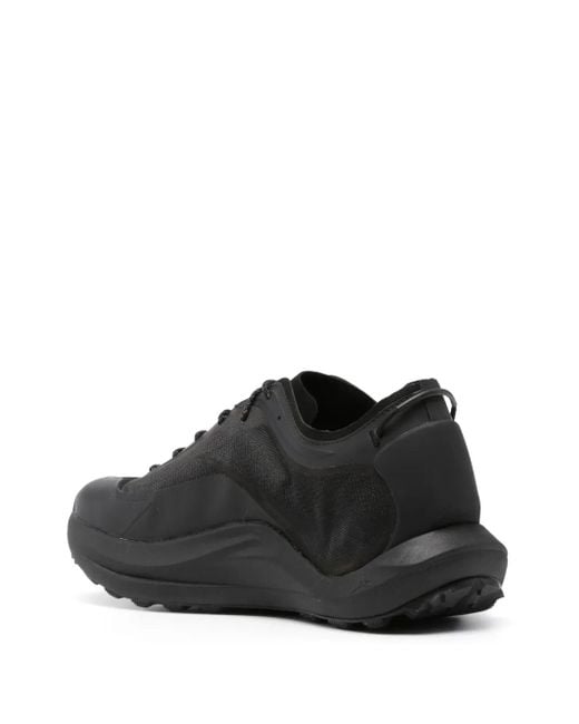 Roa Black ProWave Jacquard Lace-Up Sneakers for men