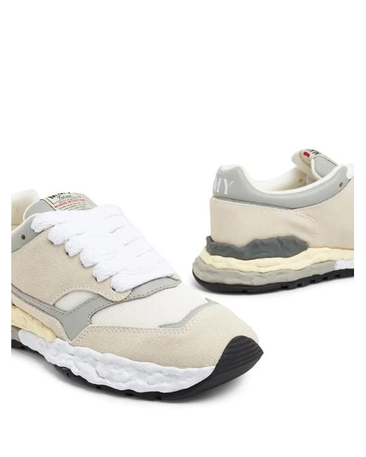 Maison Mihara Yasuhiro White Daphne Low-top Sneakers