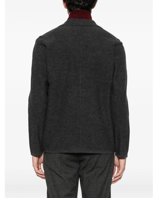 Marc O' Polo Black Patch-Pocket Blazer for men