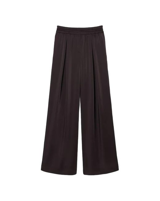 Lacoste Brown Elasticated-Waist Trousers