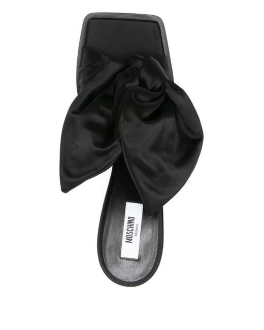 Moschino Black Sandals