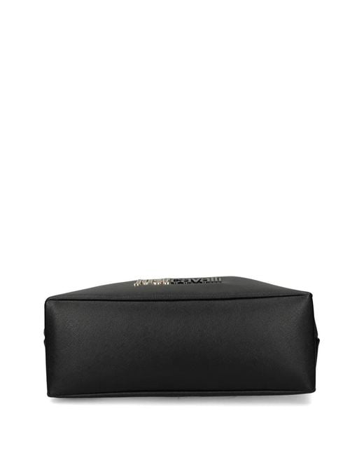 Just Cavalli Black Chain Shoulder Bag