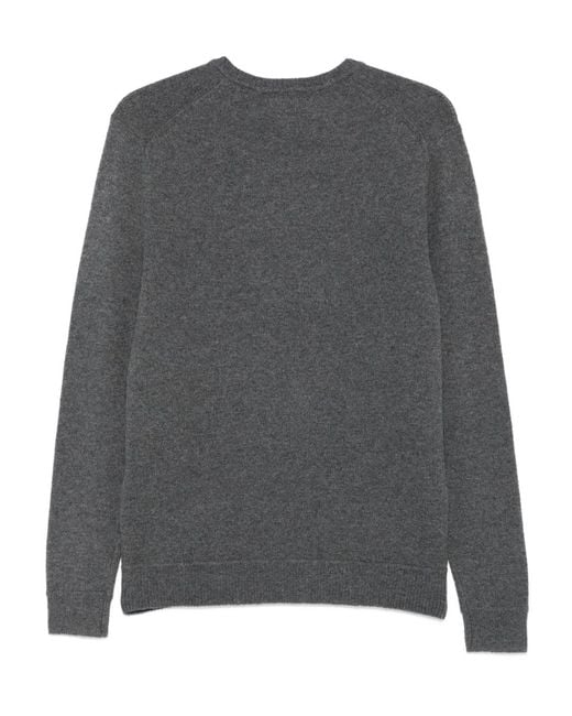 Superdry Gray V-Neck Sweater for men