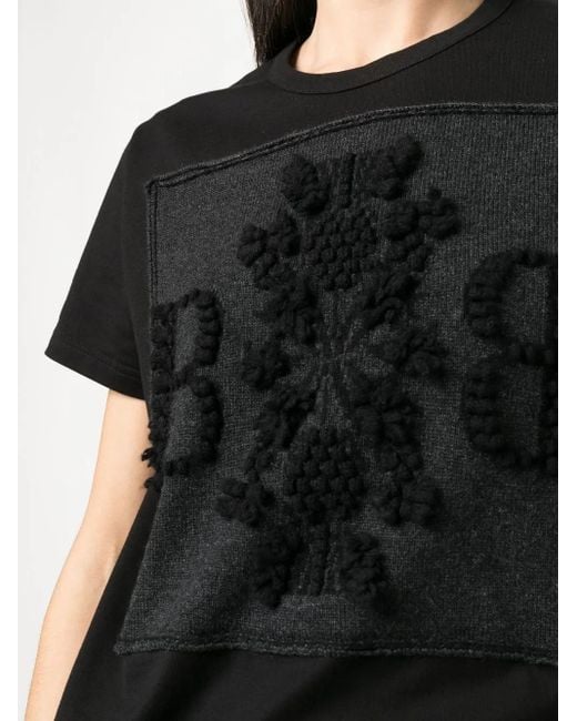 Barrie Black B-Logo T-Shirt